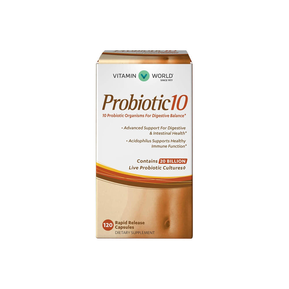 비타민월드 프로바이오틱10 200억 유산균 120캡슐 1+1