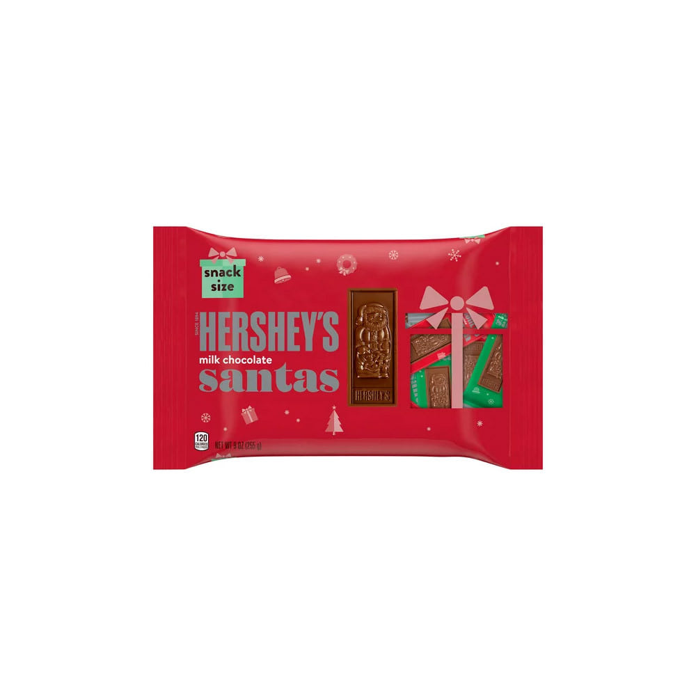 허쉬 크리스마스 산타 초콜릿 밀크초콜릿 20개입 255g 1+1